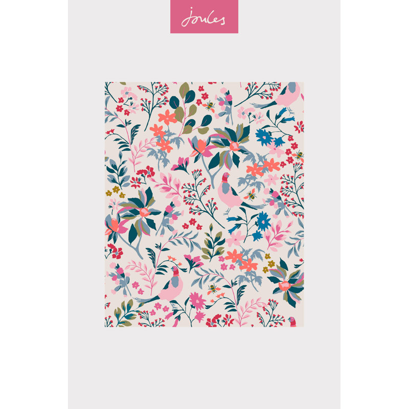 Graham & Brown Joules Fields Edge Floral 33' L x 21" W Wallpaper Double